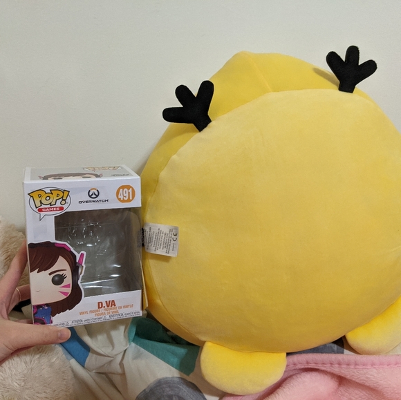 SOLD Rilakkuma Super Mochi Kiiroitori Plush - Picture 3 of 5